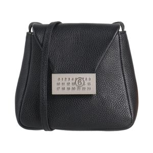 MM6 by Maison Margiela Black Cross-Body Bag Calfskin