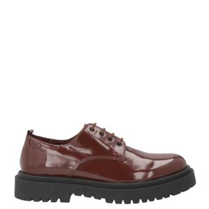 Manuel Ritz Brown Lace-Up Shoes Leather for men