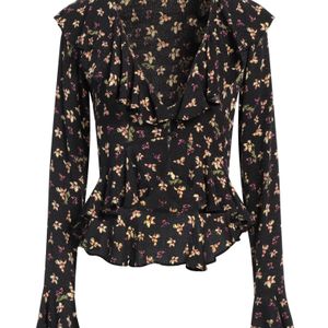 ROTATE BIRGER CHRISTENSEN Black Shirt