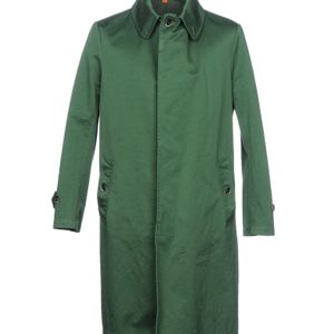 Barena Green Overcoat for men