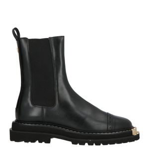 Sandro Black Ankle Boots Leather