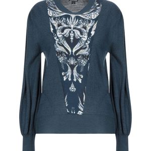 Pullover Just Cavalli en coloris Bleu