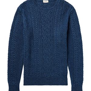 Club Monaco Blue Sweater for men