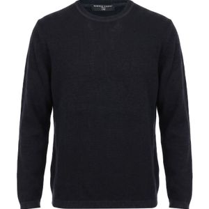 Daniele Fiesoli Blue Sweater Virgin Wool for men