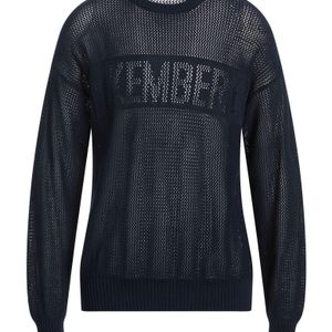 Bikkembergs Blue Sweaters for men