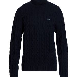 Sun 68 Blue Turtlenecks for men