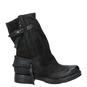 A.s.98 Black Ankle Boots