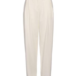 MSGM White Pants Virgin Wool, Elastane