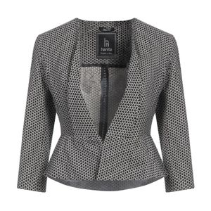 Hanita Gray Jacket Polyester, Elastane