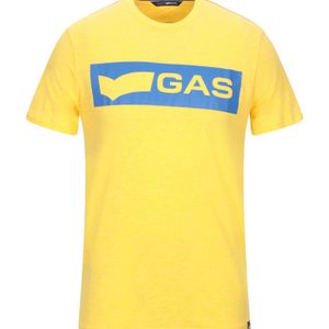 Camiseta Gas de hombre de color Amarillo