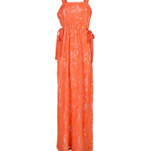INTROPIA Orange Langes Kleid