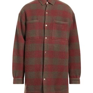 Rick Owens Brown Jacket Virgin Wool for men