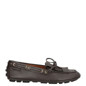 Bally Grey Dark Loafers Cow Leather for men