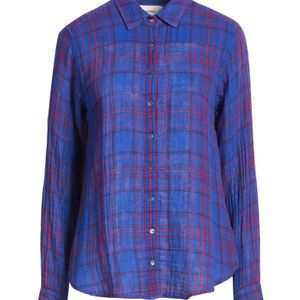 Xirena Blue Shirt Cotton