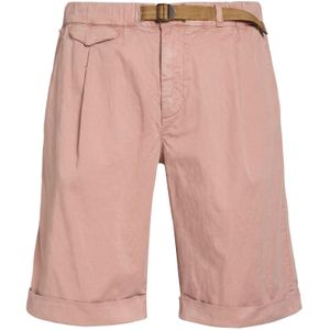 White Sand Pink Antique Rose Shorts & Bermuda Shorts Lyocell, Cotton, Elastane for men