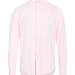 Ghirardelli Pink Shirt Cotton for men