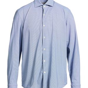 Ghirardelli Blue Shirt Polyamide, Elastane for men