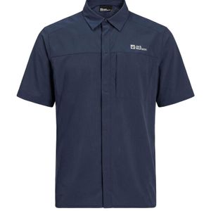 Jack Wolfskin Blue Shirt Polyamide, Elastane for men