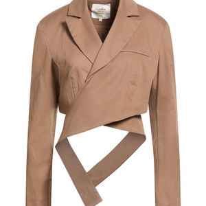 Babylon Brown Blazer Cotton, Elastane