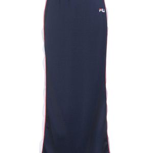 Falda larga Fila de color Azul