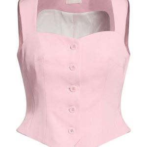 Liu Jo Pink Top Polyester, Viscose, Elastane