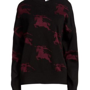 Burberry Black Sweater Cotton, Silk, Polyamide, Elastane