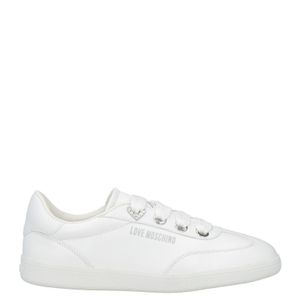 Love Moschino White Sneakers Calfskin