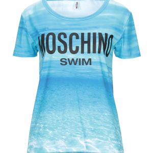 T-shirt di Moschino in Blu