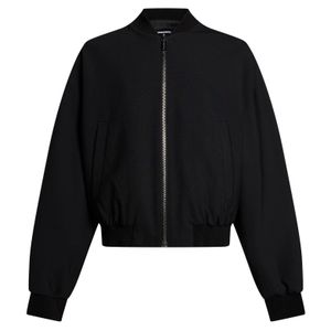 DSquared² Black Jacket Polyester, Virgin Wool, Elastane for men