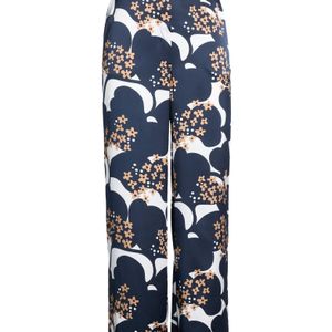 Herzensangelegenheit Blue Midnight Pants Silk, Elastane