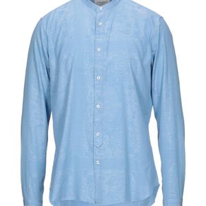 Camicia di Tintoria Mattei 954 in Blu da Uomo