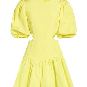 MSGM Yellow Mini Dresses