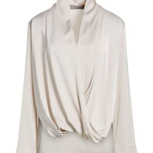 D.exterior White Top Polyester, Elastane