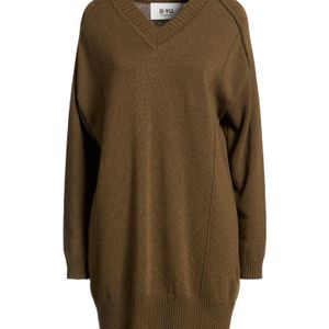 B.yu Green Military Sweater Polyamide, Viscose, Wool, Cashmere