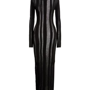 Patrizia Pepe Black Maxi Dress