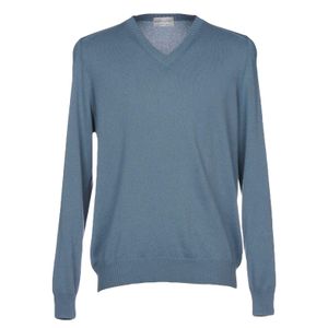 SETTEFILI CASHMERE Blue Sweater for men