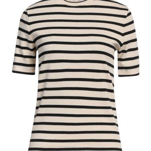 Jil Sander Black Ivory Sweater Cotton