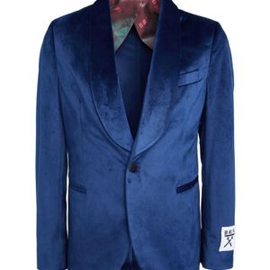 Berna Blue Blazer Polyester for men