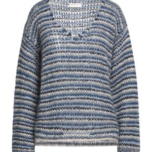 MAISON HOTEL Blau Pullover