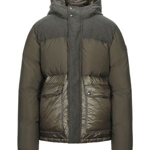 Woolrich Green Down Jacket for men