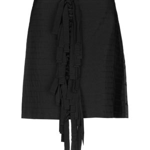 Falda corta BROGNANO de color Negro