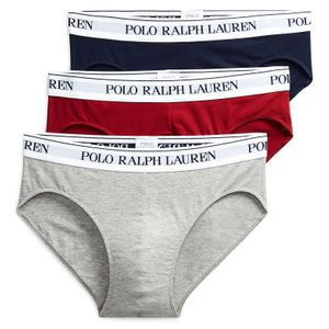 Slip Polo Ralph Lauren pour homme en coloris Gris