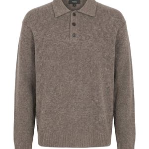 Pullover Theory de hombre de color Gris