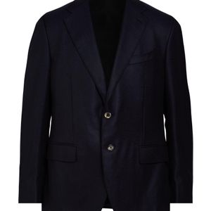 Caruso Blue Blazer Wool, Cashmere for men