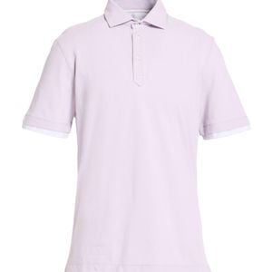 Brunello Cucinelli Purple Polo Shirt for men