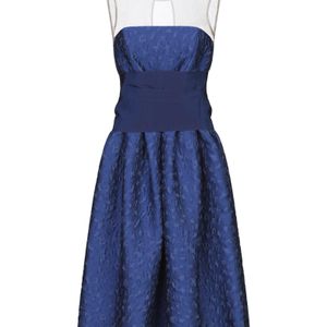 P.A.R.O.S.H. Blau Midi-Kleid