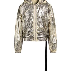 Rick Owens White Jacket Polyamide for men