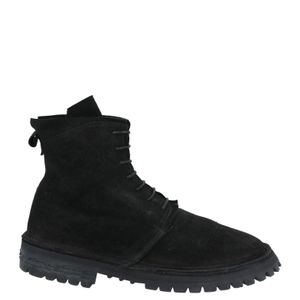 Moma Black Ankle Boots Leather for men