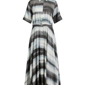 Officine Generale Grey Midi Dress