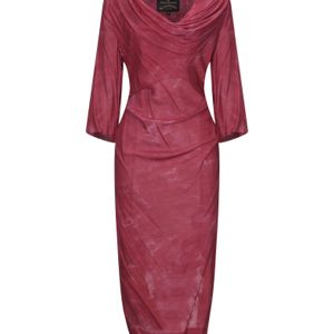 Vivienne Westwood Anglomania Rot Midi-Kleid